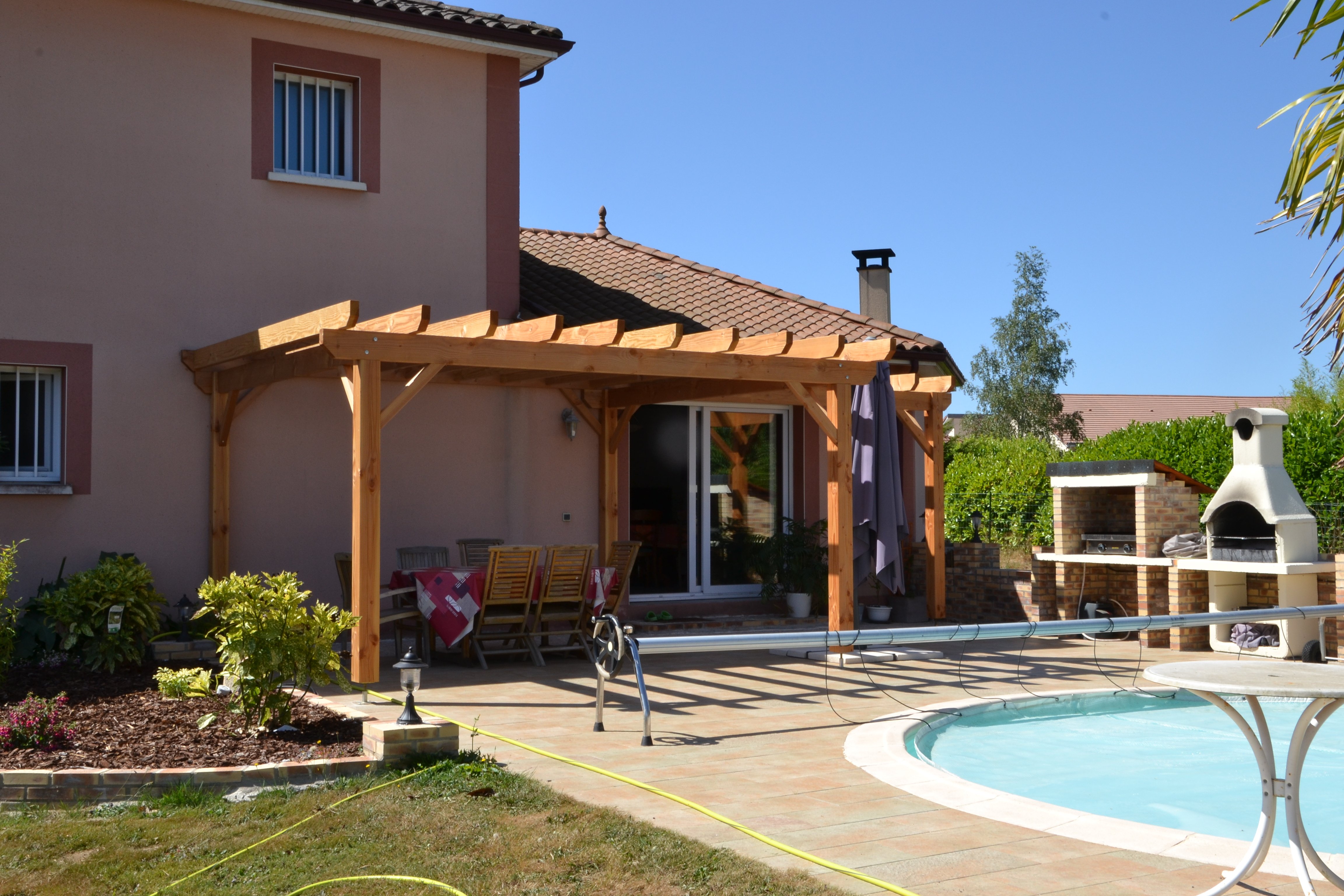 Pergola Douglas Fabrication sur Mesure