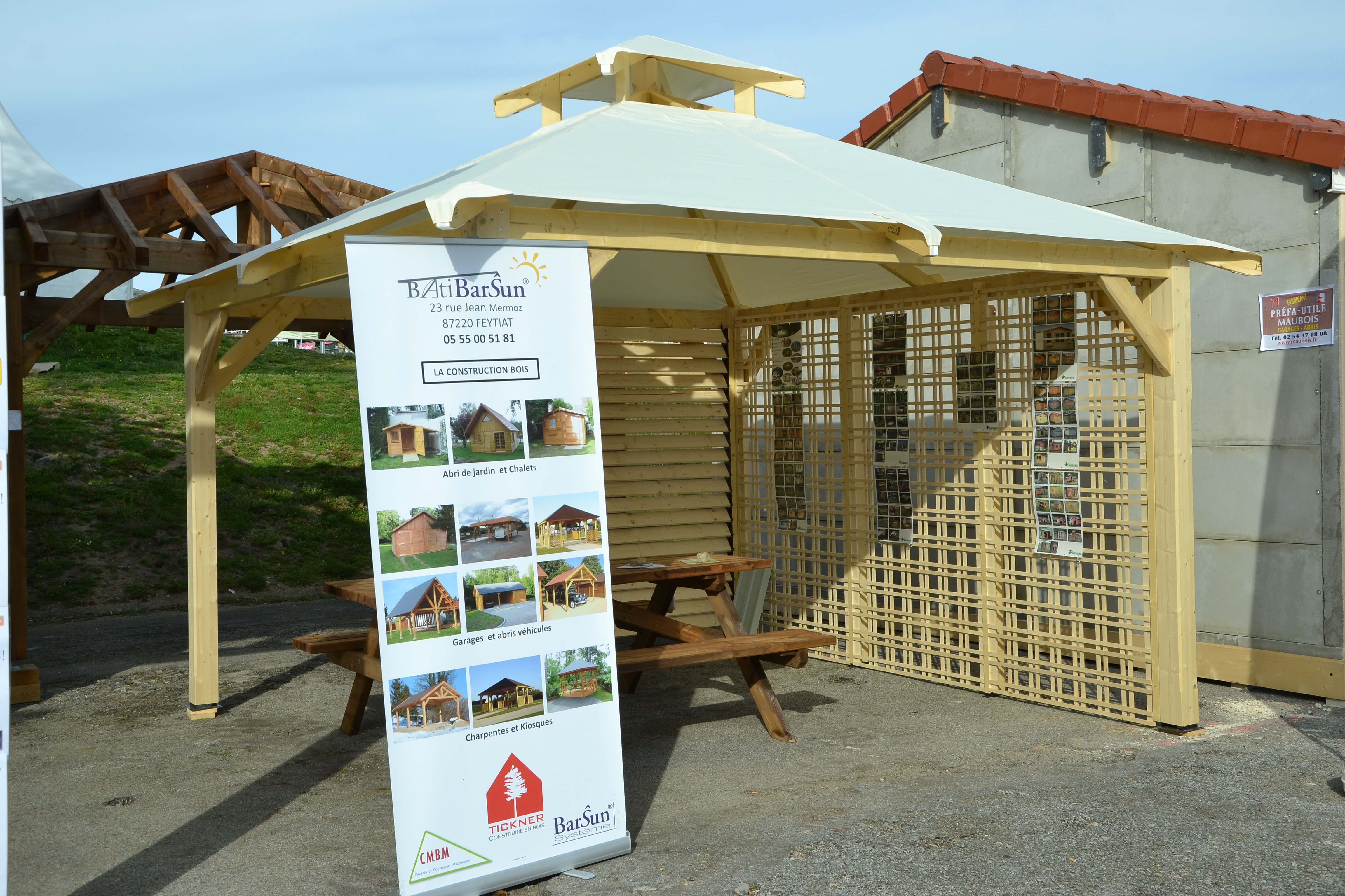 Pergola 4.00 x 4.00 Toile étanche