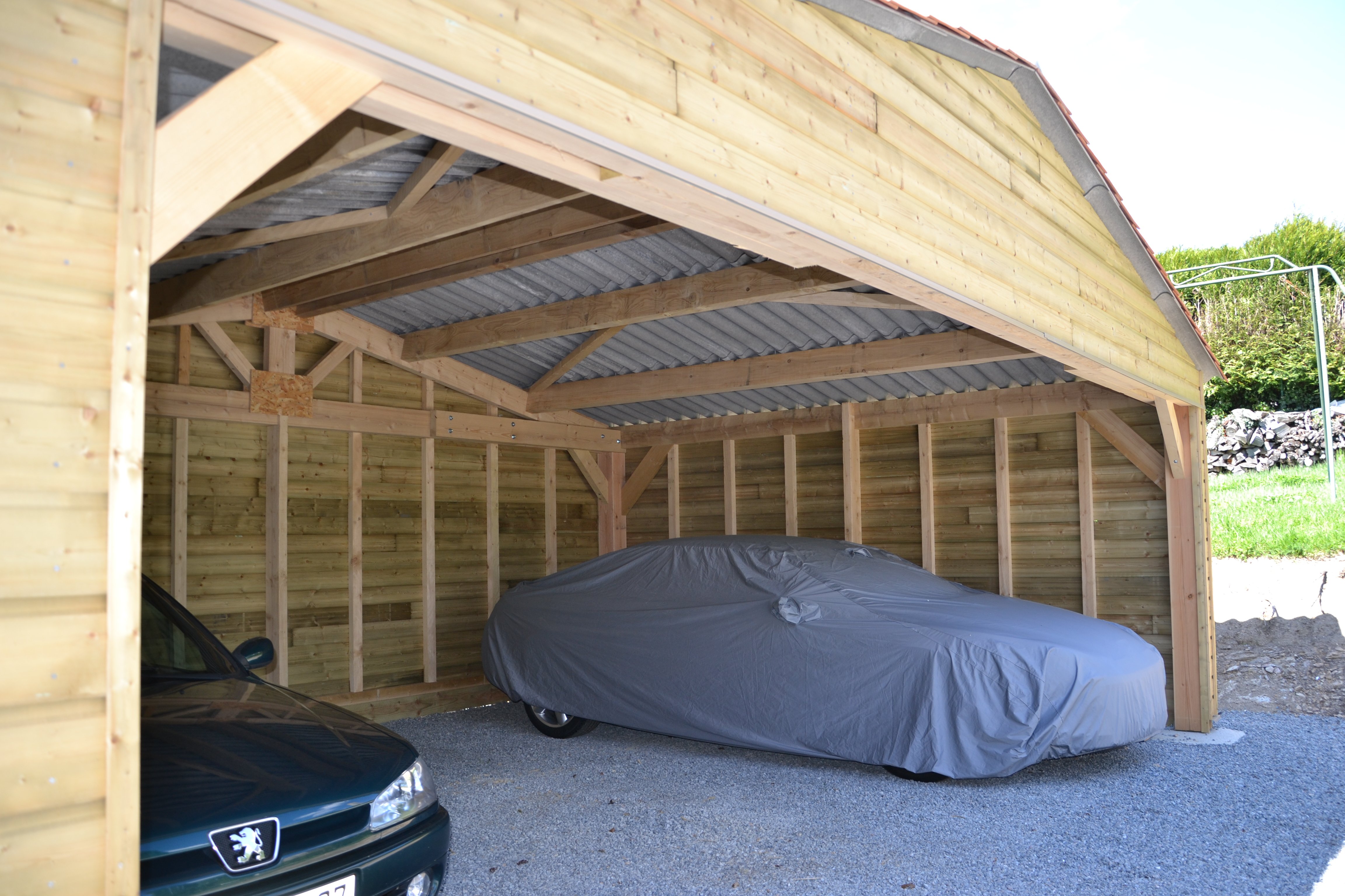 Garage 3 Places Charpente et Ossature