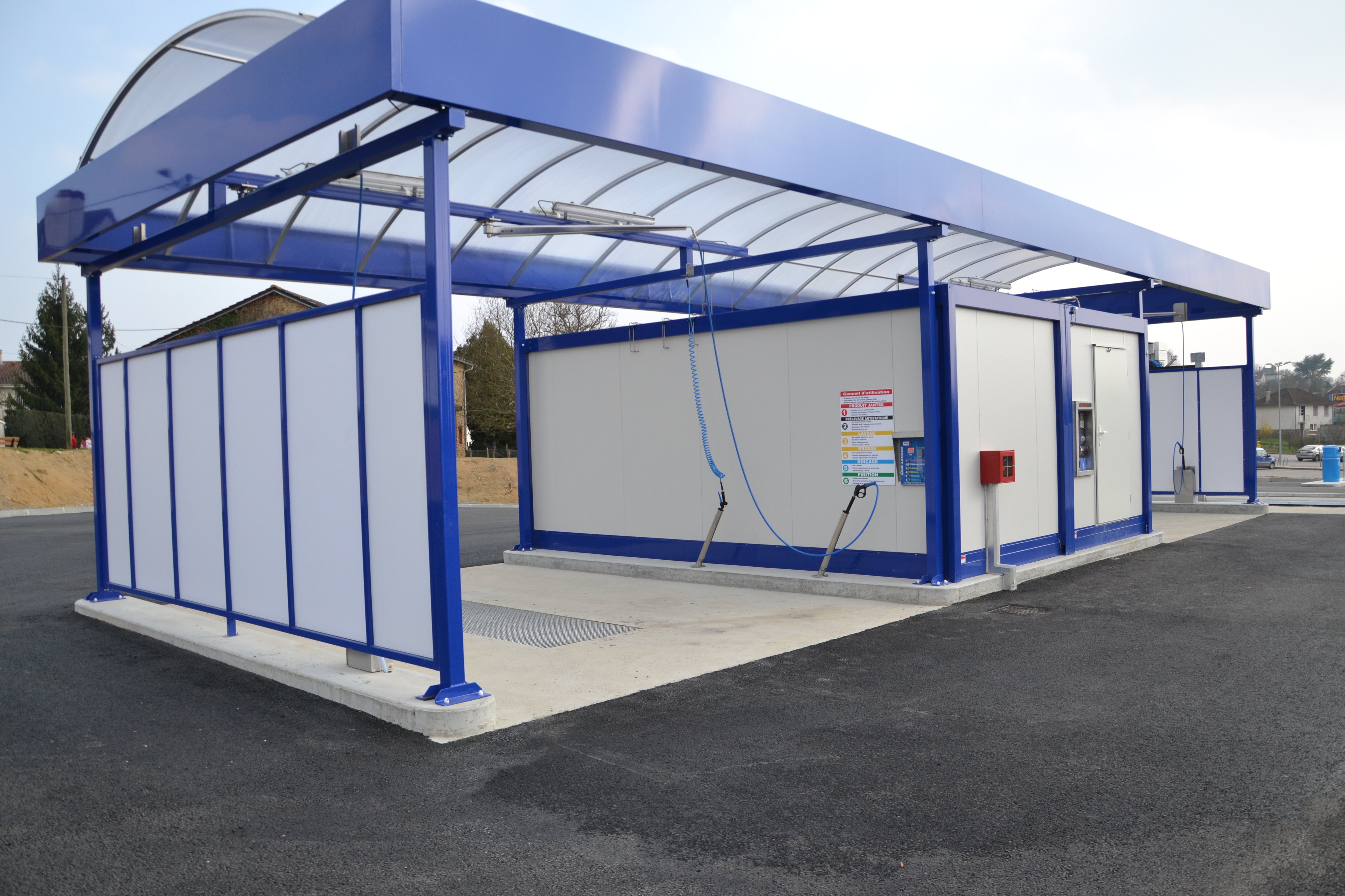 Construction de Station de Lavage Hp et Rouleau