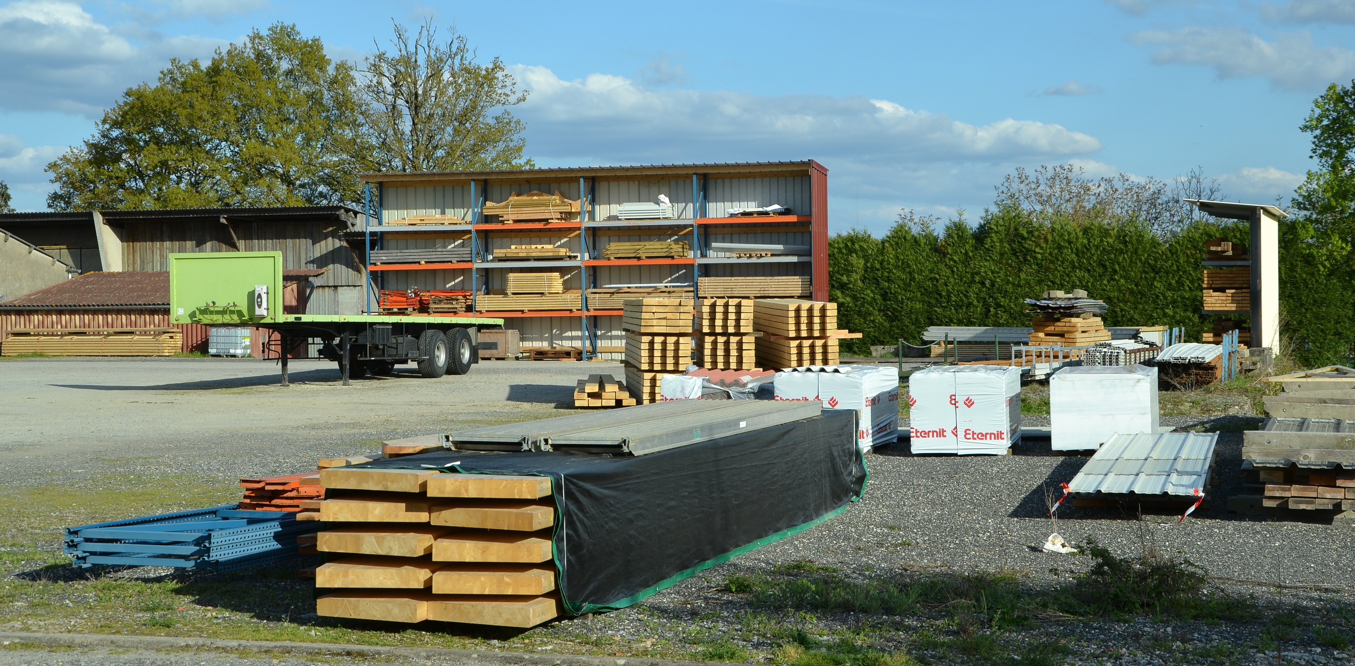 Parc de Stockage, Rack de rangement...