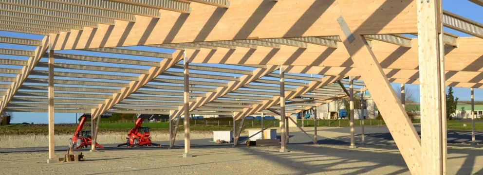 Construction bâtiment bois