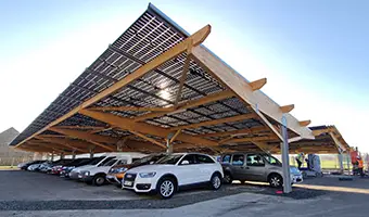 Ombrière solaire