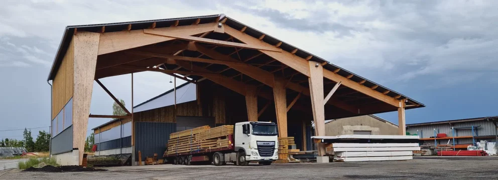 Bâtiment industriel bois - CMBM