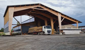 Bâtiment industriel en bois - CMBM