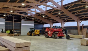 Bâtiment industriel en bois - CMBM