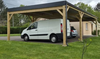 Carport solaire pour 2 véhicules - CMBM