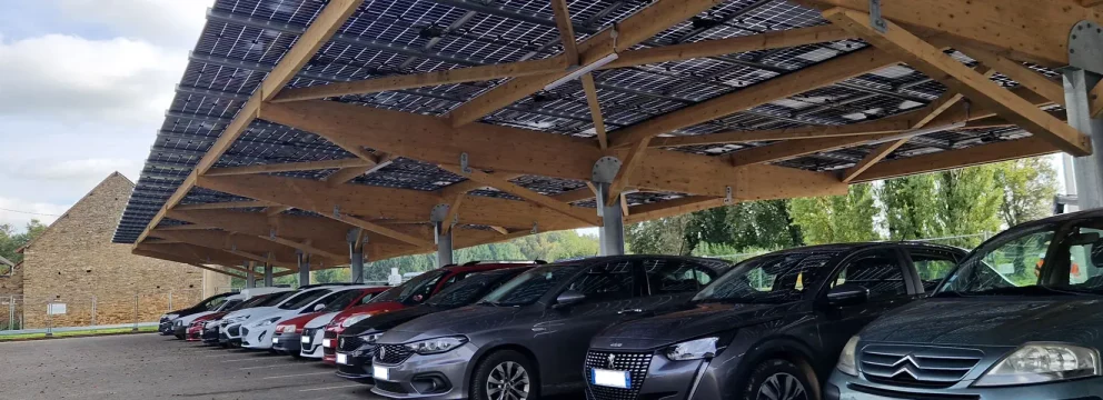 Ombrière solaire - CMBM