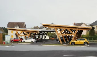 Ombrière bois/acier, financez votre projet avec STTL