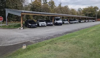 Ombrière bois/acier, financez votre projet avec STTL