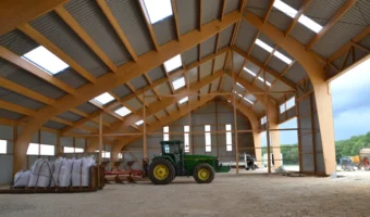Bâtiment industriel en bois - CMBM